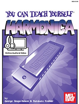 You Can Teach Yourself Harmonica by Heaps-Nelson and Koehler for Book+OLAV