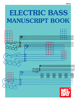 Electric Bass Manuscript Book Bass