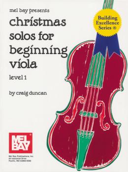 Mel Bay Craig Duncan   Christmas Solos for Beginning Viola Book+Insert