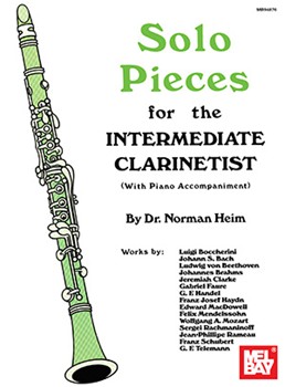 Solo Pieces For The Intermediate Clarine by - Heim Norman - for Bb Clarinet