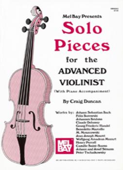 Mel Bay Duncan   Solo Pieces for the Advanced Violinist - Book / Insert