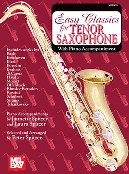 Easy Classics For Tenor Sax by - Spitzer - for Tenor Sax