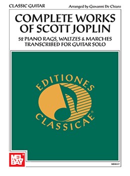 Complete Works Of Scott Joplin by De Chiaro Giovanni (John) for Guitar Collection
