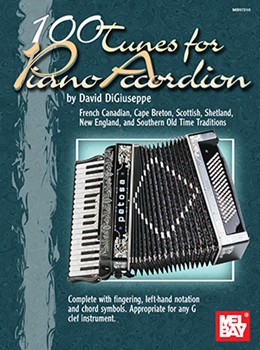 100 Tunes For Piano Accordian by Digiuseppe David for Accordion