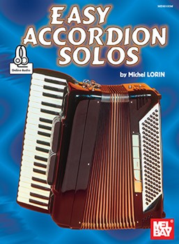 Easy Accordian Solos by Lorin Michel for Accordion (Book/Online Audio)