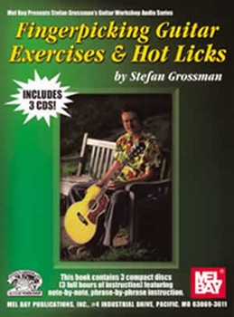 Fingerpicking Guitar Exercises & Hot Lic by Grossman Stefan for Guitar Tab