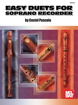 Easy Duets For Soprano Recorder by Puscoiu Costel for Soprano Re