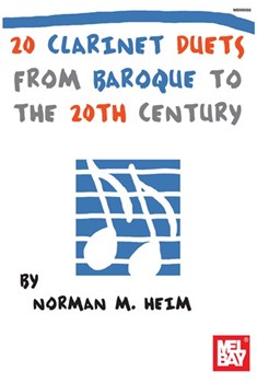 20 Clarinet Duets from Baroque to the 20th Century by Heim Norman for