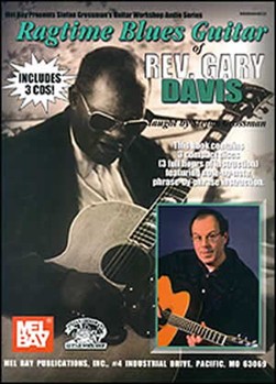 Ragtime Blues Guitar Of Rev. Gary Davis by Davis Gary - Grossman Stefan - for Blues Method