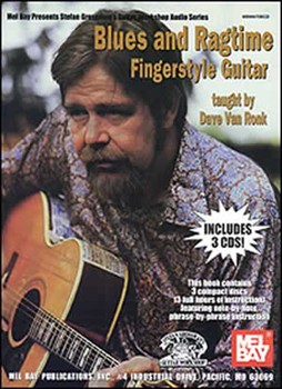 Blues & Ragtime Fingerstyle Guitar by Van Ronk Dave for Guitar Tab