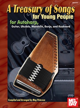 Treasury Of Songs For Young People by Peterson Meg for Autoharp C