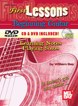 First Lessons Beginning Guitar: Learn... by Bay William - Notes/solos - for Guitar Met