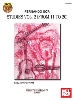 Fernando Sor: Studies Vol. 2 (from 11 to 20) by Brandoni Reno for Guitar Collection