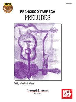 Preludes by Tarrega Francisco - Brandoni Reno - for Guitar Collection