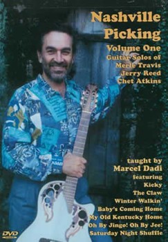 Nashville Picking 1: Guitar Solos of Merle Travis Jerry Reed and Chet Atkins DVD by Dadi Marcel for