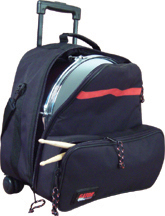 Rolling Backpack Bag for Snare Kit