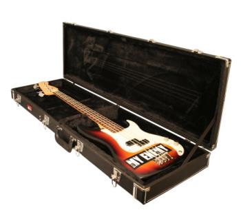 Laminated Wood Bass Case