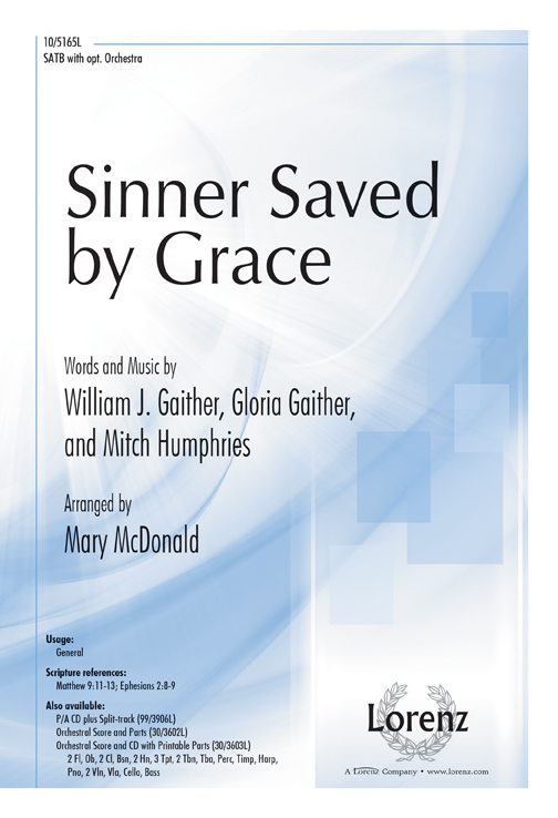 Sinner Saved by Grace SATB,Pno