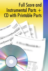 The Christmas Story - Full Score and Parts plus CD with Printable Parts Orch,Cond