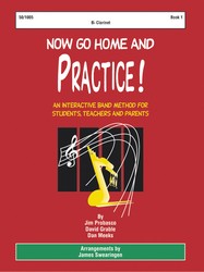 Lorenz Probasco Swearingen  Now Go Home And Practice Book 1 - Clarinet