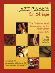 Lorenz Woods R   Jazz Basics for Strings - Score / CD