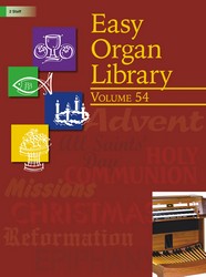 Easy Organ Library Vol 54 Org 2-staf