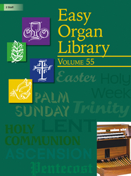 Easy Organ Library Vol 55 [2 staff]