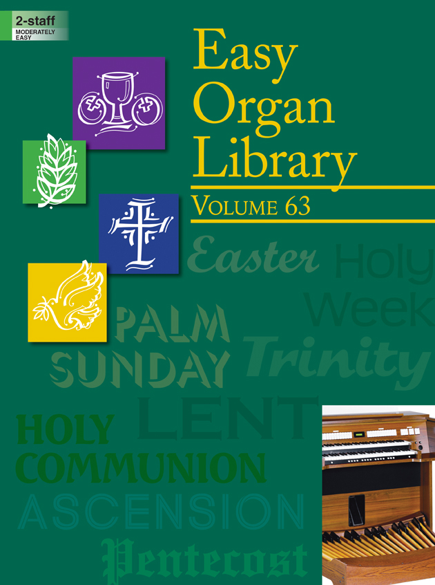 Easy Organ Library Vol 63 [2-staff organ]