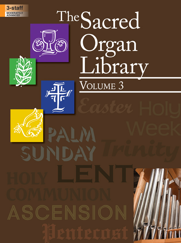Lorenz    Sacred Organ Library Volume 3 - Organ 3 staff
