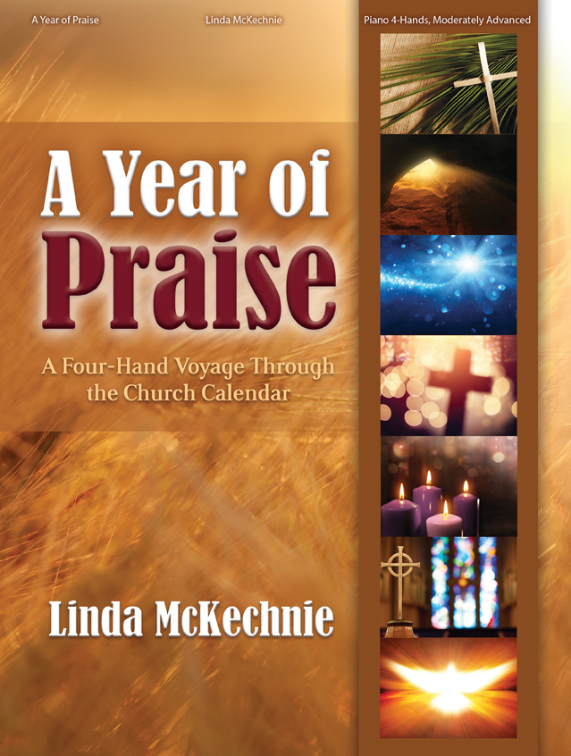 Year of Praise [advanced piano duet] McKechnie