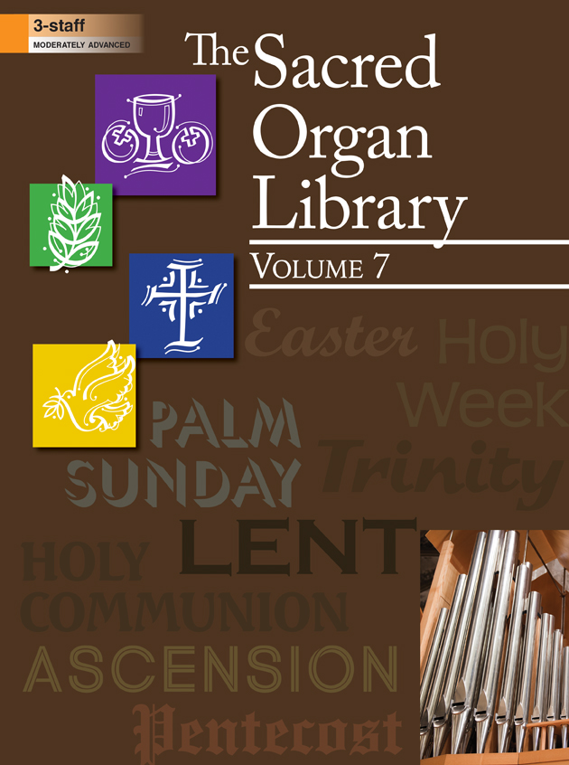 Lorenz    Sacred Organ Library Volume 7 - Organ 3 staff