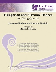 Hungarian and Slavonic Dances for String Quartet
