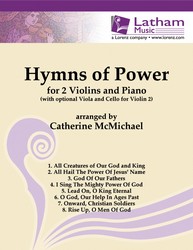 Hymns of Power for 2 Violins and Piano