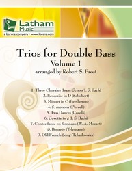 Trios for Double Bass, Vol. 1