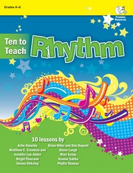 Ten to Teach Rhythm Book,Audio