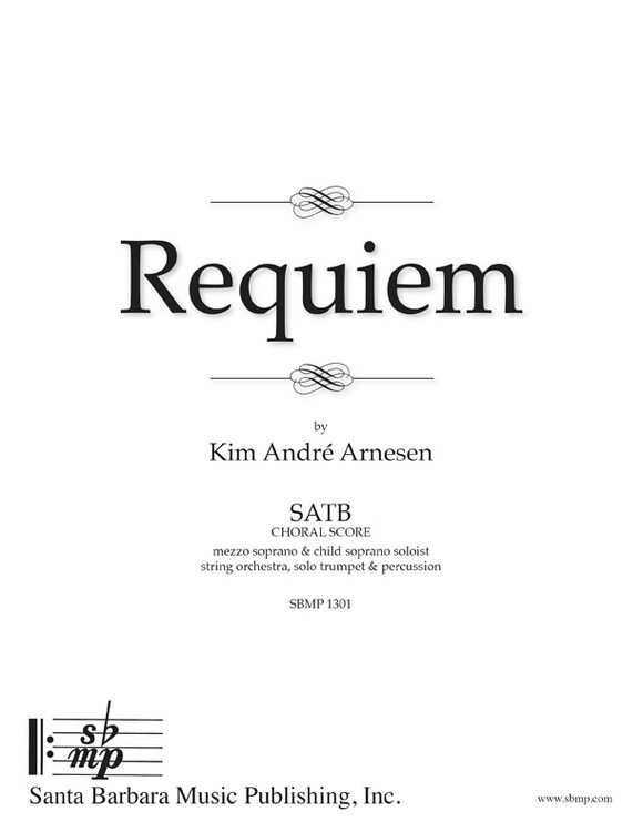 Requiem [choral satb] SATB,Pno,S