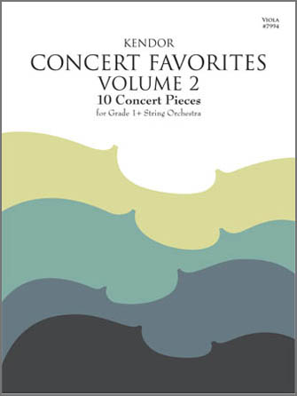 Concert Favorites Volume 2 [Viola]