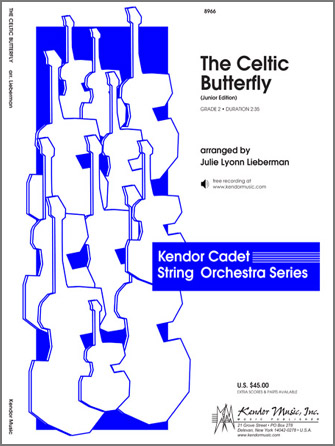 The Celtic Butterfly (Junior Edition) - Orchestra Arrangement (Digital Download Only)