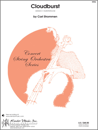 Cloudburst - Orchestra Arrangement (Digital Download Only)