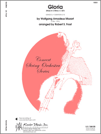 Gloria (Mass In C Minor, K. 427) - Orchestra Arrangement (Digital Download Only)