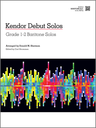 Kendor Debut Solos w/mp3 [baritone BC] Bari BC