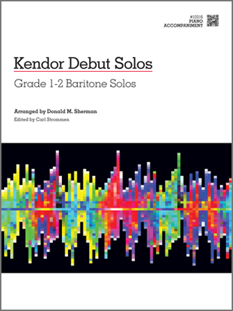 Kendor Debut Solos w/mp3 [baritone piano accompaniment] Bari Acc