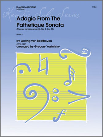 Adagio from the Pathetique Sonata [alto sax] Beethoven/Yasinitsky
