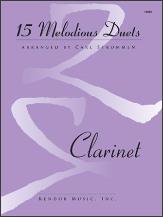 15 Melodious Duets [clarinet] Strommen