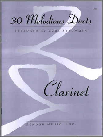 Kendor Various              Strommen C  30 Melodious Duets - Clarinet Duet