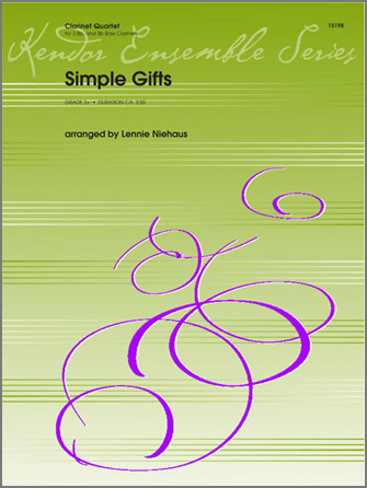 Simple Gifts - Clarinet Quartet