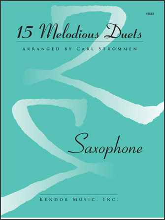 15 Melodious Duets [alto sax] Strommen