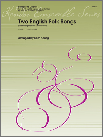 Two English Folk Songs - Saxophone Quartet