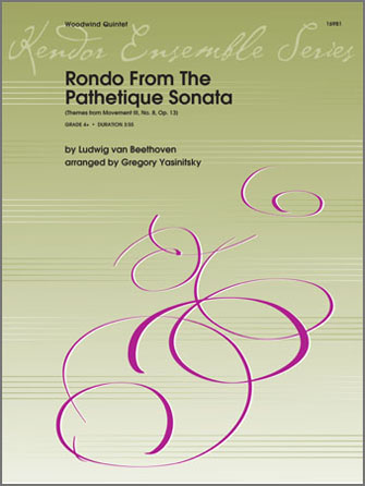 Rondo from the Pathetique Sonata [woodwind quintet] Wwnd Qnt