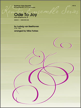 Ode to Joy [Baritone-Tuba Quartet] Beethoven/Forbes BarTbQrt